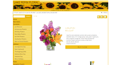 Desktop Screenshot of lakepepinfloral.com