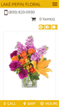 Mobile Screenshot of lakepepinfloral.com